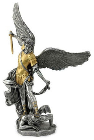 St. Michael Statue- Trampling The Demon