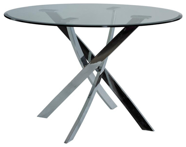 OM Glass Round Dining table