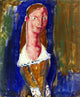 Alfred Henry Maurer Portrait of a Girl, 20"x25" Wall Decal