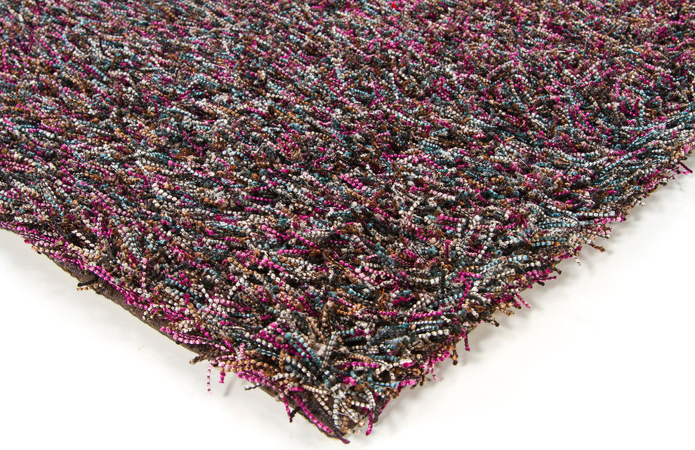 Astrid Contemporary Area Rug, Purple, 5'x7'6" Rectangle