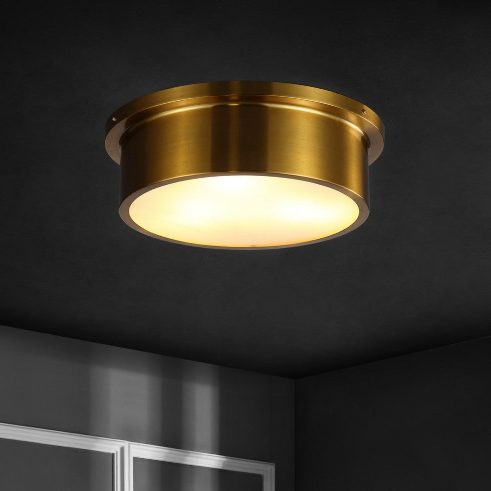Safavieh Reyna Flush Mount Brass