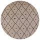 Ahgly Company Indoor Round Mid-Century Modern Area Rugs, 3' Round