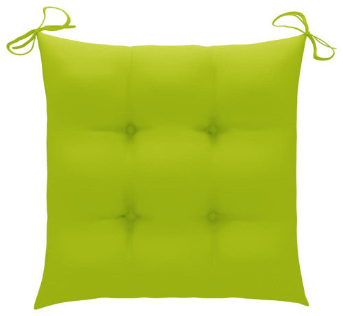 vidaXL Chair Cushion 6 Pcs Outdoor Patio Seat Cushion Bright Green Oxford Fabric