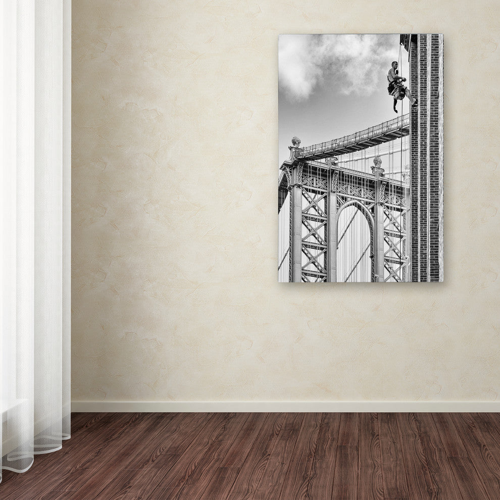 Michel Guyot 'Shortcut To Brooklyn' Canvas Art, 16x24