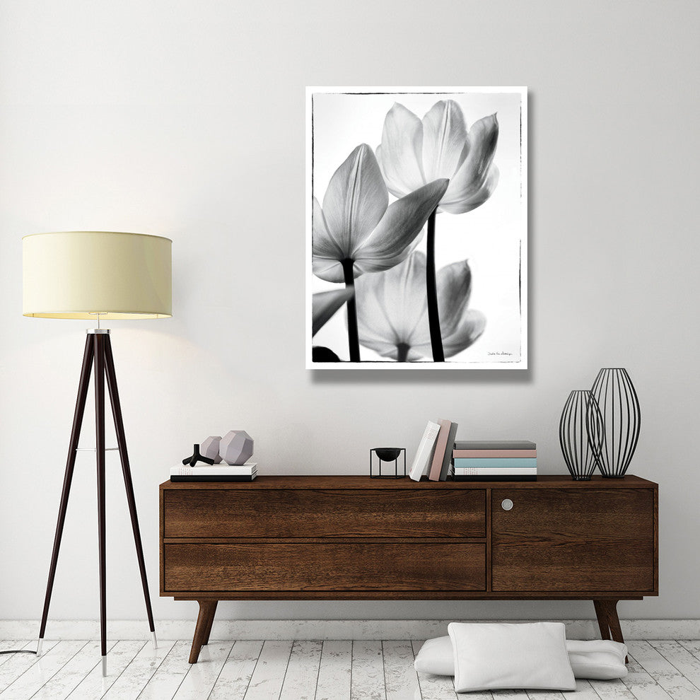 "Translucent Tulips III" Digital Paper Print by Debra Van Swearingen, 38"x50"