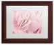 Cora Niele ''Begonia Flower'' Matted Framed Art