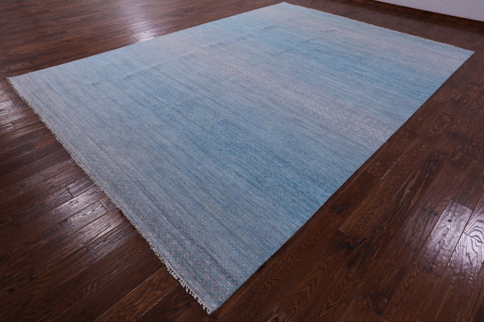 Savannah Grass Handmade Wool Rug 10' 1" X 14' 2" - Q13410