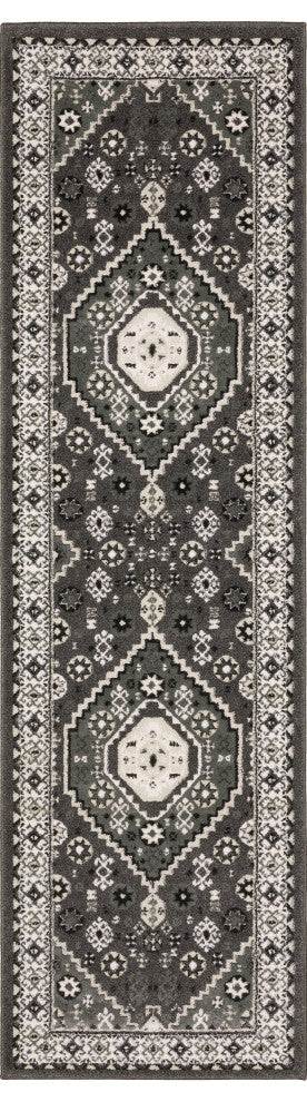 Oriental Weavers Raylan RAY02 Geometric Rug, Gray, 3'3"x5'