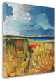 "Spring Wildflowers" By Jan Weiss, Giclee Print on Gallery Wrap Canvas
