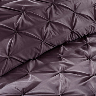 Madison Park Essentials Joella 24 Piece Room, a Bag, Plum