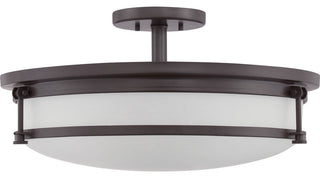 Quoizel  SLR1720WT  Five Light Semi Flush Mount  Sailor  Western Bronze