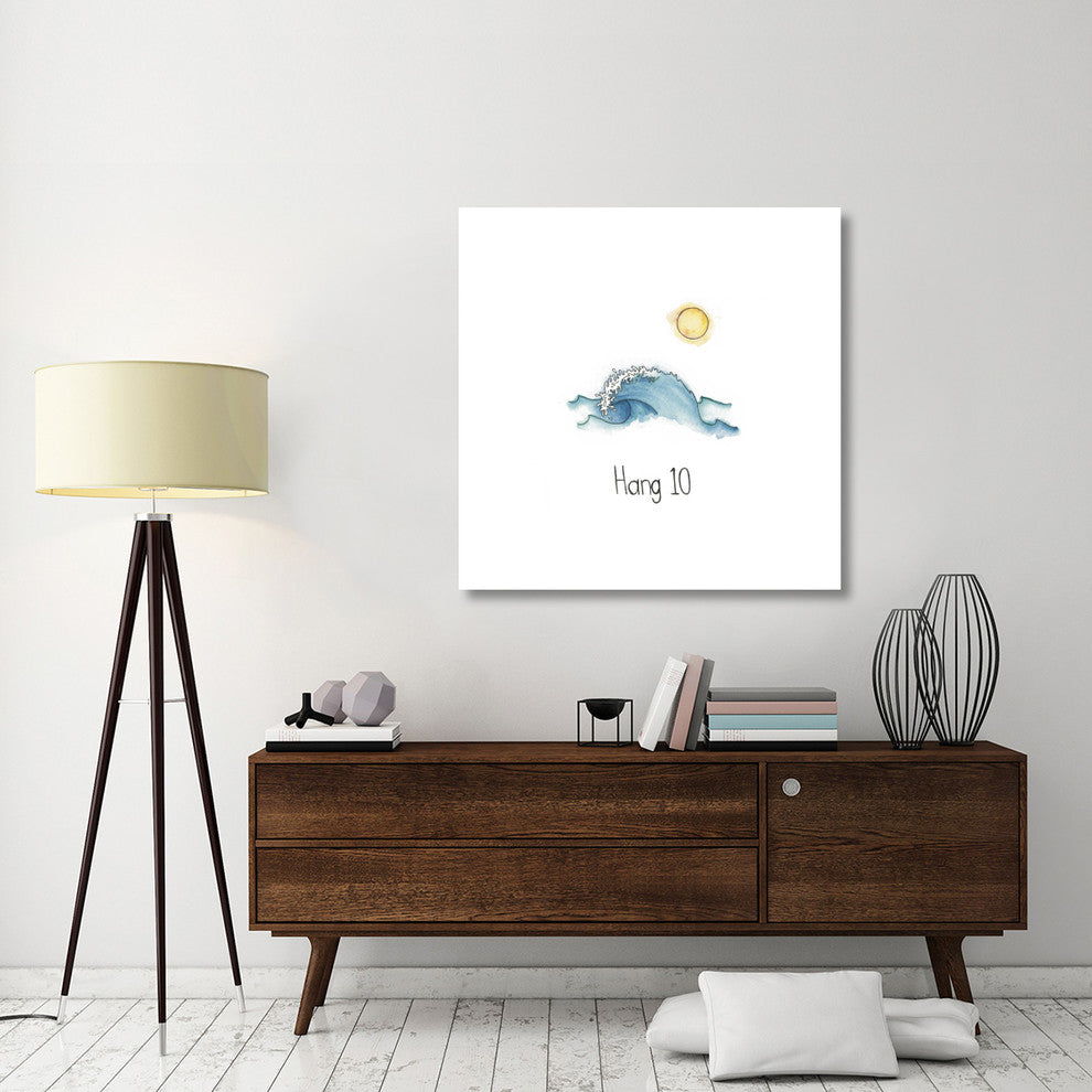 "Surfer Dude II" Digital Paper Print by Elyse DeNeige, 42"x42"