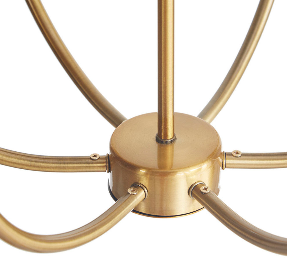 Hampton Hill Savor 6-Light Traditional Candelabra Styled Chandelier