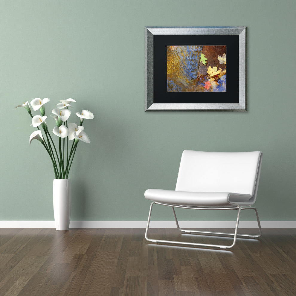 Jason Shaffer 'Arb' Matted Framed Art, Silver Frame, Black Mat, 20x16