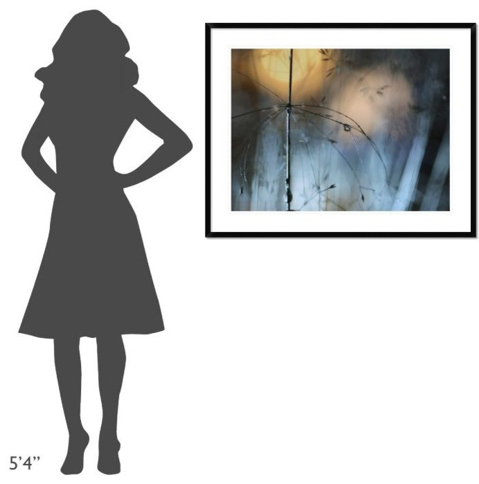 "Almost Dark" Framed Digital Print by Heidi Westum, 40x32"