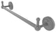 Prestige Regal 36" Towel Bar with Integrated Hooks, Matte Gray