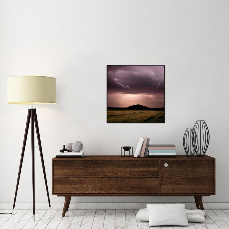 "Morning Light" Framed Canvas Giclee by Franz Schumacher, 31x31"
