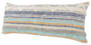 Multicolored Chevron Throw Pillow