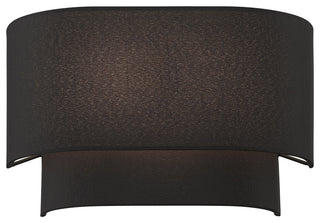 Bainbridge 2-Light Black ADA Sconce