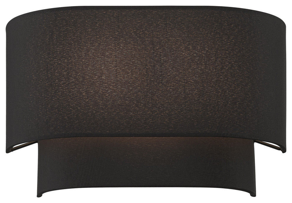Bainbridge 2-Light Black ADA Sconce