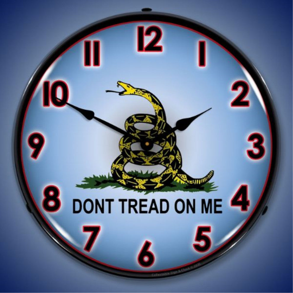 20061133 Don't Tread on Me 2 Clock