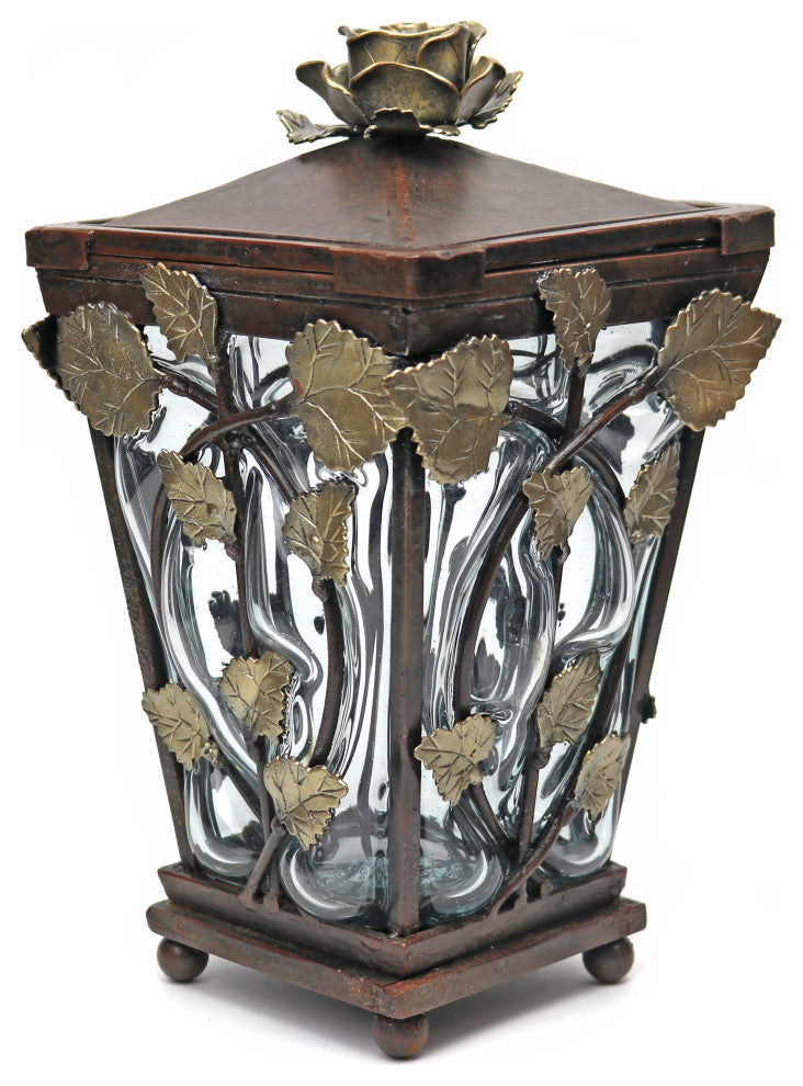 Vine Wrought Iron Canister