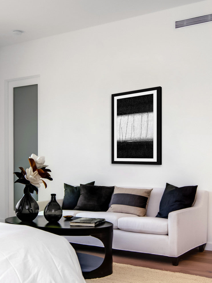 "Lost in Lines" Framed Art Print