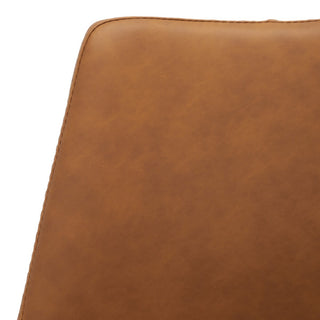 Safavieh Kayne Dining Chair, Cognac/Black