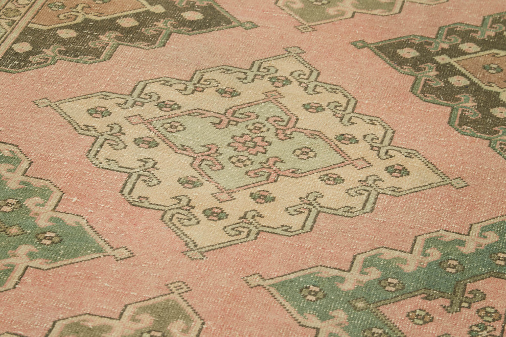 Rug N Carpet - Handmade Oriental 4' 9" x 12' 9" One-of-a-Kind Runner Rug