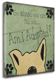 "Am I Adopted" By Jo Moulton, Giclee Print on Gallery Wrap Canvas, Ready to Hang