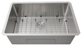 Nantucket SR3018 Pro Series Single Bowl Undermount Small Radius Sink