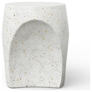 Mixx, Thalia Stool, Ivory Terrazzo