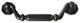 Utopia Alley Suffolk Drop Pull 3.8" Center to Center, Oil Rubbed Bronze, 25 Pack