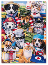 Jenny Newland 'Working Paws' Canvas Art, 32x24
