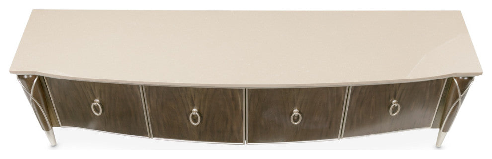 Villa Cherie Media Cabinet - Hazelnut