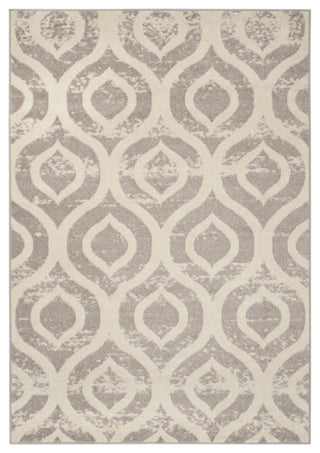 Safavieh Amsterdam Ams107A Damask Rug, Ivory/Mauve, 6'7"x9'2"