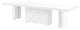 LOSOK Max Extendable Dining Table, White