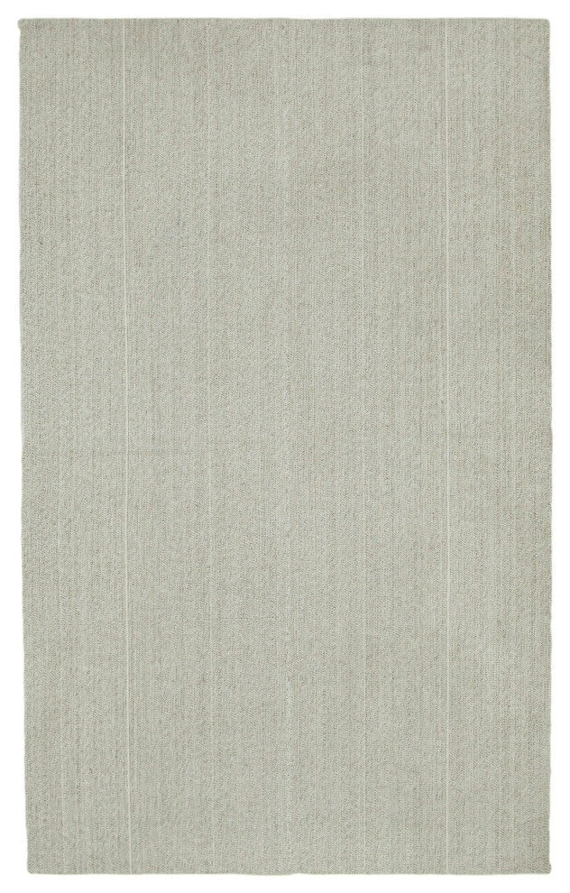 Rug N Carpet - Hand-knotted Turkish 6' 2'' x 9' 11'' Flatweave Wool Kilim Rug