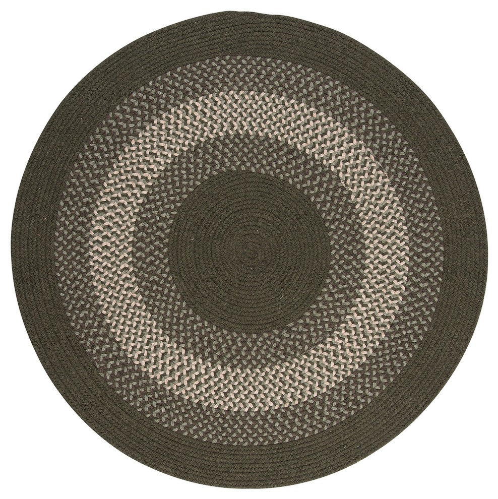Colonial Mills North Ridge NG69 Olive Traditional Area Rug, Oval 2'x4'