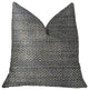 Everest Green and Gold Luxury Throw Pillow, 20"x20"