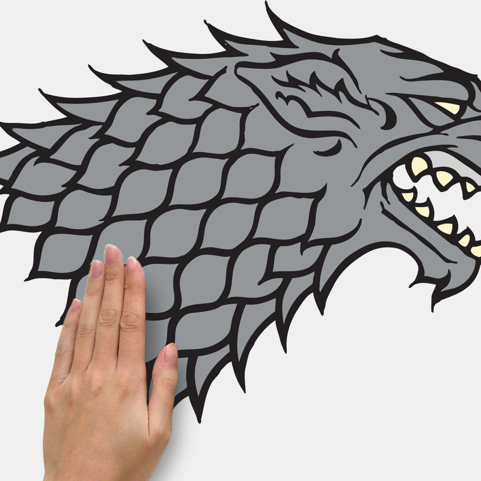 Game Of Thrones Winter Is Coming Stark Giant Peel and Stick Wall Decals