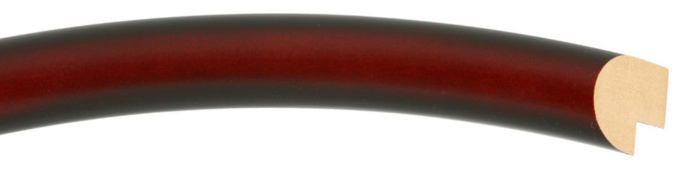 Pasadena Framed Oval Mirror, Rosewood, 13"x17"