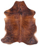 7' 3" X 6' 6" Organic Natural Hair-On Cowhide Area Rug C1581