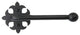 Standard Fleur De Lis Iron Toilet Paper Holder SBHTP1