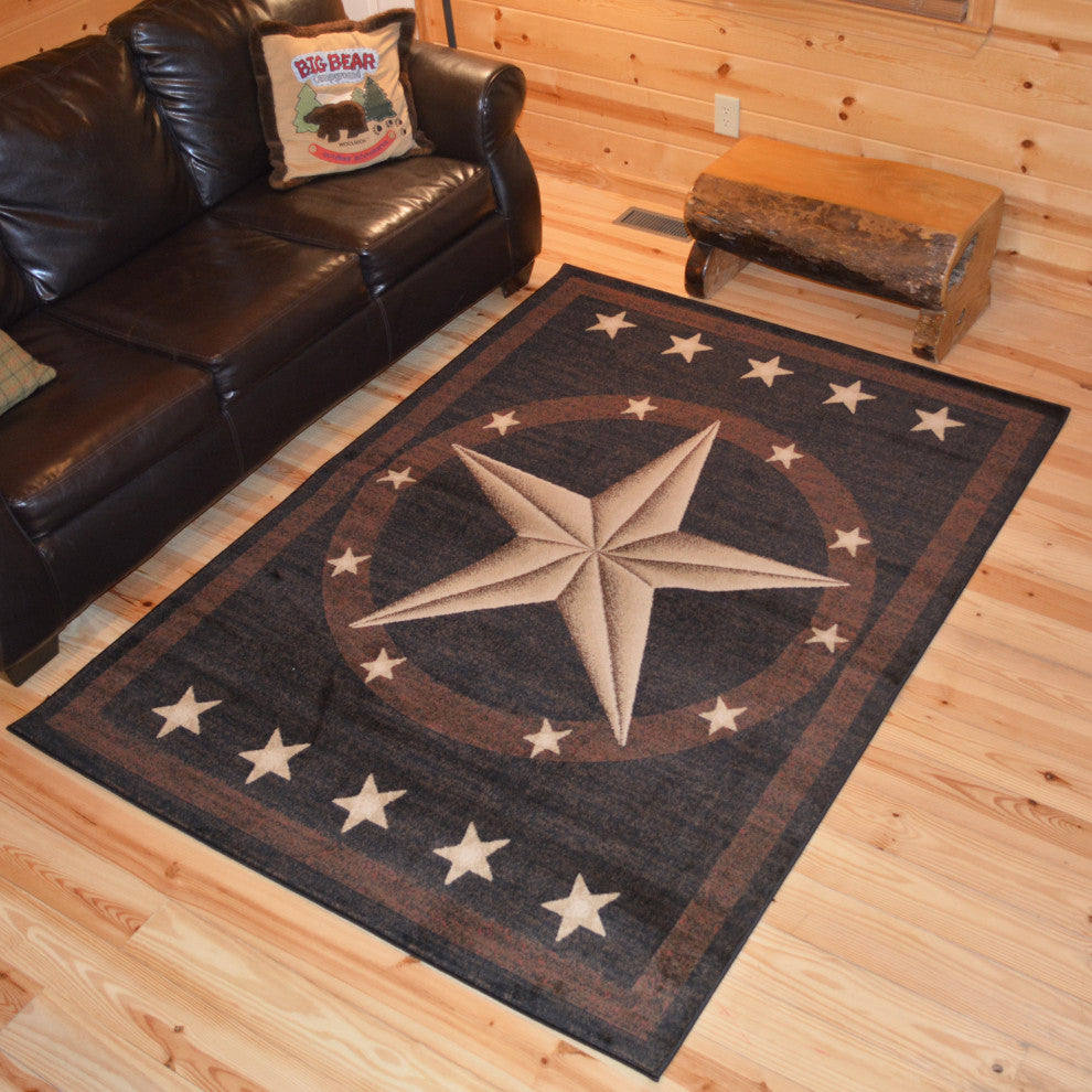 Western Star Rug, 7'10"x9'10"