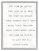 Stupell Industries Let Them Be Little Kids Inspirational Word Design, 16"x20"