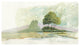 "Lake Front II Dark" Digital Paper Print by Avery Tillmon, 46"x27"