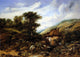 Frederick William Watts The Mill Stream, 18"x27" Gallery Wrapped Canvas Print