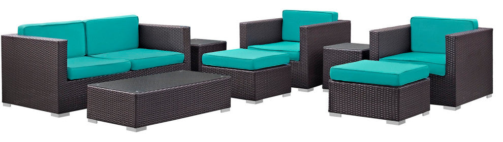 Venice 8-Piece Outdoor Patio Sofa Set