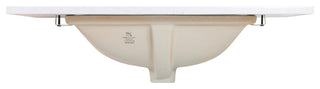 Salerno 31" Engineered stone Vanity Top in Aosta White with White Sink